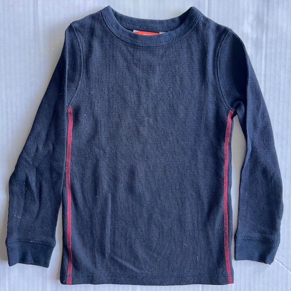 Joe Fresh Boys' Long Sleeve Shirt - Blue - Size 5T - Cotton Blend